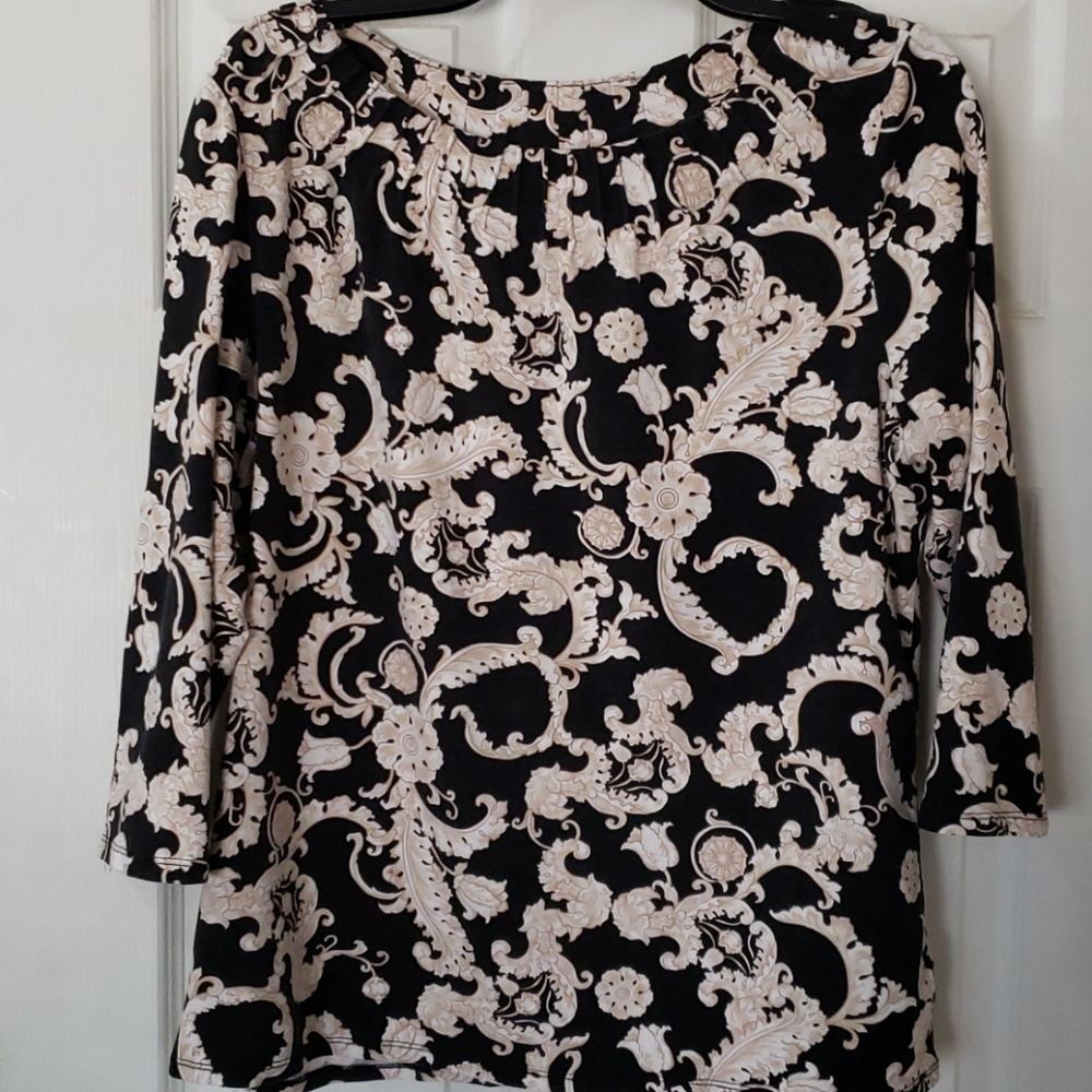 Talbots 3/4 sleeve top